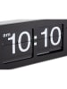 Karlsson Wecker "Wide Flip" in Schwarz - (L)40,5 x (H)16,5 cm