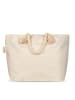 Hip Strandtasche "Mirery" in Petrol/ Rosa - (B)60 x (H)43 cm