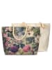 Hip Strandtasche "Onaz" in Grün/ Pink - (B)60 x (H)43 cm