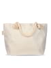 Hip Strandtasche "Onaz" in Grün/ Pink - (B)60 x (H)43 cm