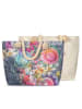 Hip Strandtasche "Olinga" in Rosa/ Lila - (B)60 x (H)43 cm