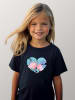 WOOOP Shirt "Fishes" donkerblauw