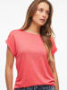 Vila Shirt "Ciara" koraalrood