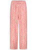 Sublevel Broek koraalrood/wit