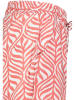 Sublevel Broek koraalrood/wit