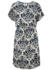 Eight2Nine Jurk wit/donkerblauw