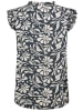 Sublevel Blouse donkerblauw/crème