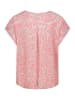 Sublevel Bluse in Rosa/ Weiß