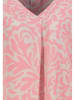 Sublevel Bluse in Rosa/ Weiß