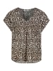 Sublevel Blouse lichtbruin/zwart/beige