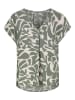 Sublevel Blouse olijfgroen/wit