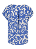 Sublevel Blouse blauw/wit