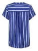 Sublevel Blouse blauw/wit