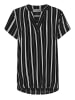 Sublevel Bluse in Schwarz/ Weiß