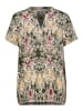 Sublevel Bluse in Oliv/ Altrosa