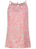 Sublevel Top in Rosa/ Weiß