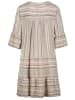 Sublevel Kleid in Grau/ Orange