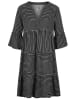 Sublevel Kleid in Schwarz/ Weiß