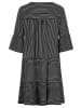 Sublevel Kleid in Schwarz/ Weiß