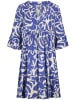 Sublevel Kleid in Blau/ Weiß