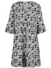 Sublevel Kleid in Schwarz/ Weiß