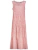 Sublevel Kleid in Rosa/ Weiß