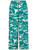 Sublevel Broek turquoise/wit