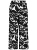 Sublevel Broek wit/zwart
