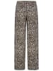 Sublevel Broek wit/zwart/lichtbruin