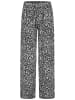 Sublevel Hose in Weiß/ Schwarz/ Grau