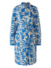 Miss Lagotte Kleid in Blau/Creme