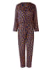 Miss Lagotte Jumpsuit in Blau/ Orange