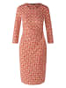 Miss Lagotte Kleid in Orange/Creme