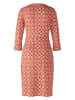 Miss Lagotte Kleid in Orange/Creme