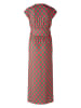 Miss Lagotte Jurk groen/rood