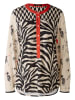 Miss Lagotte Bluse in Creme/Schwarz