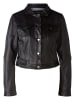 Miss Lagotte Lederjacke in Schwarz