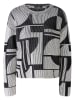 Miss Lagotte Pullover in Grau/Schwarz