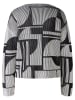 Miss Lagotte Pullover in Grau/Schwarz