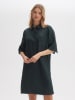 OPUS Leinen-Kleid in Anthrazit