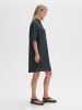 OPUS Leinen-Kleid in Anthrazit