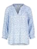 Eight2Nine Bluse in Weiß/ Hellblau