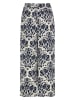 Eight2Nine Hose in Creme/ Dunkelblau