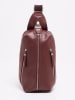 Victor & Hugo Paris Leren heuptas "Alex" bordeaux - (B)35 x (H)30 x (D)10 cm
