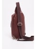 Victor & Hugo Paris Leren heuptas "Alex" bordeaux - (B)35 x (H)30 x (D)10 cm