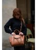 Victor & Hugo Paris Leder-Henkeltasche "Soli" in Camel - (B)40 x (H)24 x (T)11 cm
