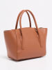 Victor & Hugo Paris Leder-Henkeltasche "Soli" in Camel - (B)40 x (H)24 x (T)11 cm