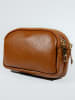 Victor & Hugo Paris Leder-Geldbörse "Gema" in Camel - (B)15 x (T)5 cm