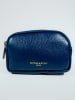 Victor & Hugo Paris Leder-Geldbörse "Gema" in Blau - (B)15 x (H)10 x (T)5 cm