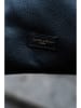 Victor & Hugo Paris Leder-Schultertasche "Zelie" in Schwarz - (B)45 x (H)35 x (T)5 cm